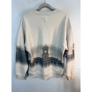 Penn State University Old Main Graphic Crewneck Sweatshirt Tan Small Collegiate thumbnail 5