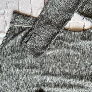 Z By Zella Hoodie Shirt Womens Medium Gray Reflective Running Outdoor 1/4 Zip thumbnail 11