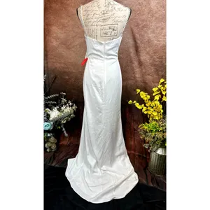 Mac Duggal Sweetheart Evening Gown w/Rhinestone Accents White 2 thumbnail 13