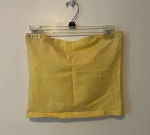 Yellow tube top thumbnail 1