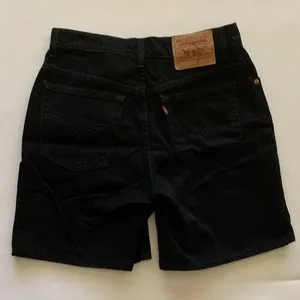 Levi's Classic Black Denim Shorts (243) thumbnail 3