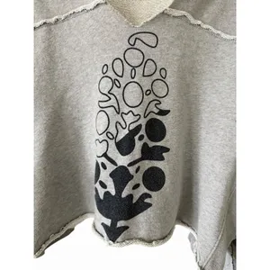 Free People Movement Nights Like This Hoodie Gray‎ Women's Size Medium thumbnail 7