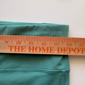 Vuori Daily Legging Women Medium Teal Green High Rise Pockets VW429 thumbnail 7