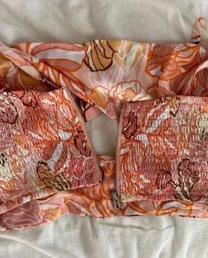 Fortunate One Floral maxi skirt & top set thumbnail 6