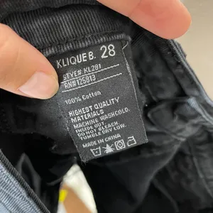 Klique B. Black High Rise Festival Jean Shorts Size 28 Distressed Destroyed thumbnail 5