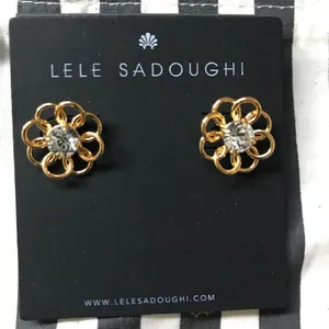 NWOT Lele Sadoughi stud earrings thumbnail 1