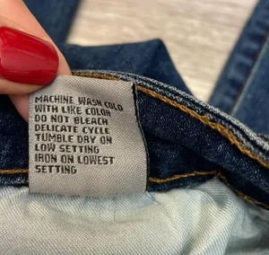 tractr Dark Wash Blue Wide Leg Women's Stretchy Jeans Size 4/27 thumbnail 13