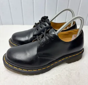 Dr. Martens 11837 Smooth Leather Oxford Shoes - Black - Women's Size‎ 6 thumbnail 1