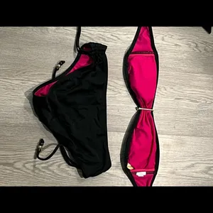 Women’s Black Xhilaration Medium Bikini Bathing Suit thumbnail 3