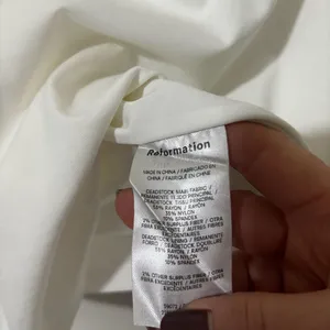 Reformation Christy Knit Dress White Size L thumbnail 5
