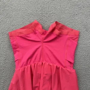 Lululemon Court Rival Skirt Skort High Rise Lip Gloss Pink Athletic Tennis 6 thumbnail 3