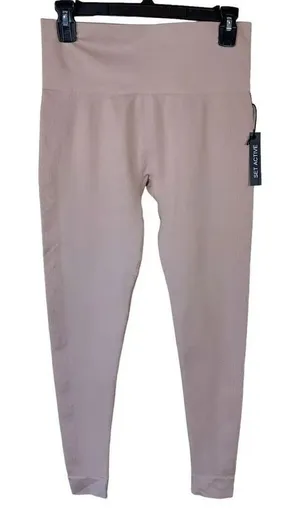 Set Active Sport Body High Waisted Full Length Leggings Size L thumbnail 1