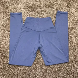 OFFLINE by Aerie Real Me Crossover Leggings Blue High Rise 7/8 Size S Activewear thumbnail 4
