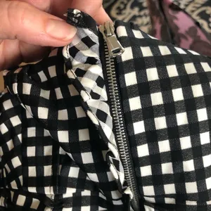 Nanette Lepore Check Me Out Dress Sz. 8 Gingham Full Zip Cottagecore Coquette thumbnail 8