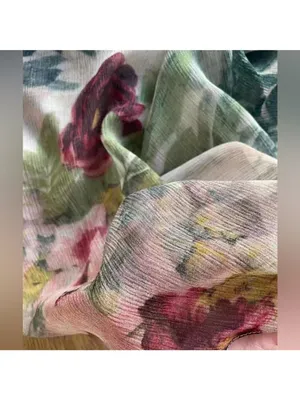 Realisation Par THE INKA in Ethereal Floral Long Sleeve Dress, M thumbnail 14