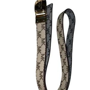 Michael Michael Kors reversible belt with gold buckle ! thumbnail 9