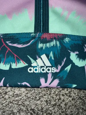 Adidas x FARM Rio Primegreen Aeroready Graphic Sports Bra thumbnail 2