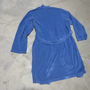 Ralph Lauren Polo Ralph Lauren TerryCloth Bath Robe Light Blue Belted UNISEX SZ L thumbnail 7