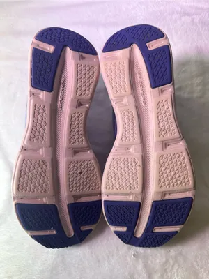 Skechers Glide-Step Athletic Shoes in Lavender and Light Pink thumbnail 9