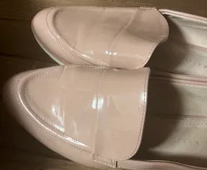 women tan loafers shiny tan color size 10 thumbnail 5