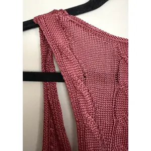 Free‎ People "The Vest Of Us" Marsala Women's Size X-Small thumbnail 8