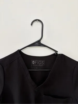 Figs Black Catarina One-Pocket Scrub Top thumbnail 3