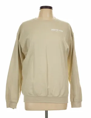 White Fox Tan Crewneck thumbnail 1