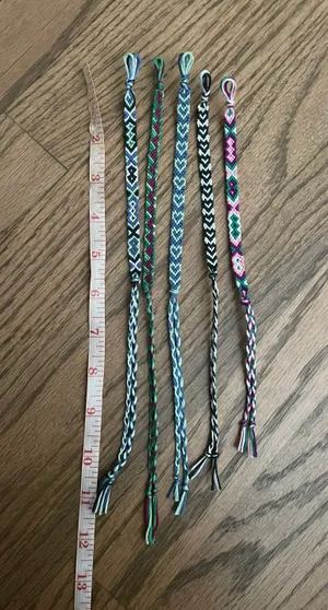 Embroidery Friendship Bracelets Multiple thumbnail 3