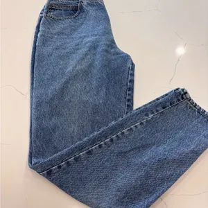 lawman's Vtg 90s Jeans Western Women's High Rise Blue Full Button Fly. thumbnail 6