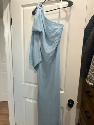 Formal Azazie Dress Blue thumbnail 3