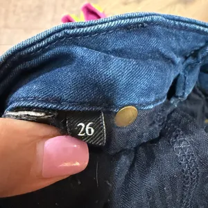 7 For All Mankind Dark Blue Skinny Jeans thumbnail 3