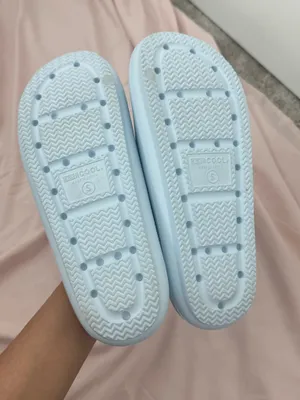 Blue Sandal Slides Size 6 thumbnail 3