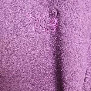 Mountain Hardwear wintet purple fleece micro chill jacket. Size Medium thumbnail 3