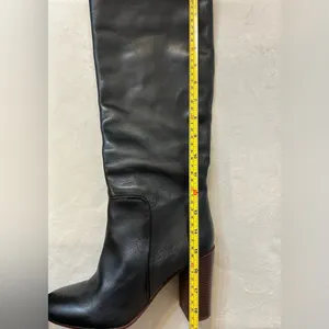 Lands’ End Stanton High Heel Tall Pullon Black Boots Size 9 thumbnail 16