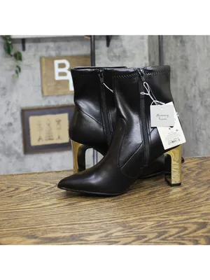 A New Day Sienna Low-Shaft Heeled Boots 94637412 Black 6M thumbnail 7