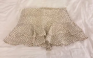 Zara Polka Dot Mini Skirt  thumbnail 1
