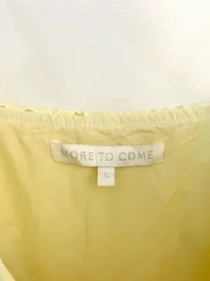 Revolve More to Come Marleen Maxi Dress in Yellow Small Womens Eyelet Long thumbnail 8