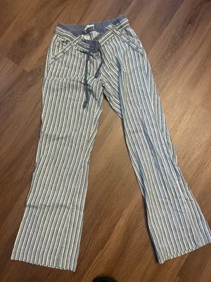 Jolt Beach Striped Flare Pants thumbnail 1