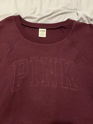 PINK Victoria’s Secret Burgundy Sweatshirt thumbnail 2