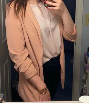 Pink BBJ Blazer Size L Size L thumbnail 1