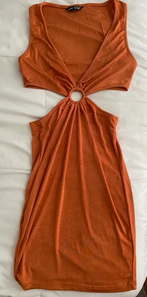 Orange Dress Size XS thumbnail 1