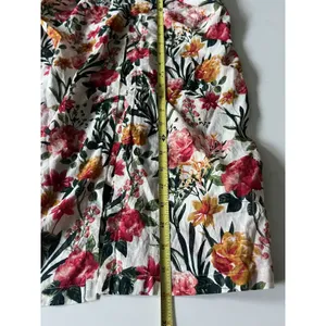 J Crew Cotton Voile Sarong Skirt Floral Cover Up Beach Small thumbnail 6