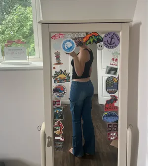 Edikted Low-Rise Cargo Jeans thumbnail 3