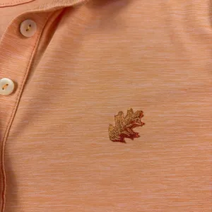 Peter Millar Polo Shirt Womens Small Orange Short Sleeve UPF 50 Golf Stretch thumbnail 4