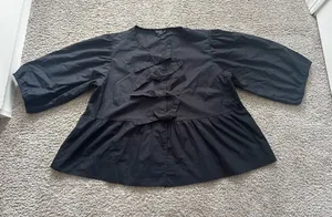 Black tie Velvet Heart Los Angeles blouse thumbnail 1