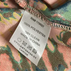 Collective Concepts Multicolor Watercolor Coral sleeveless Blouse size Large thumbnail 7