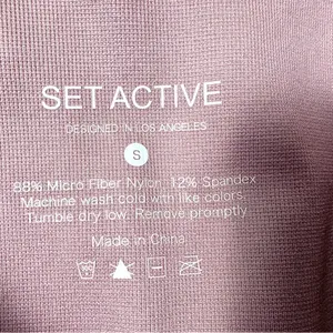 Set Active Sculptflex Leggings in Amethyst Pink Small thumbnail 9
