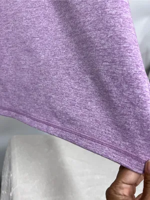 Lululemon Lavender purple Cami tank top 4 athletic built in bra pads missing thumbnail 3