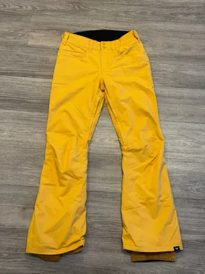 Roxy Yellow DryFlight 10K Ski & Snowboard Pants (Size S) thumbnail 1
