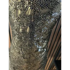 Express NYE sequin gold and black dress size XS thumbnail 5